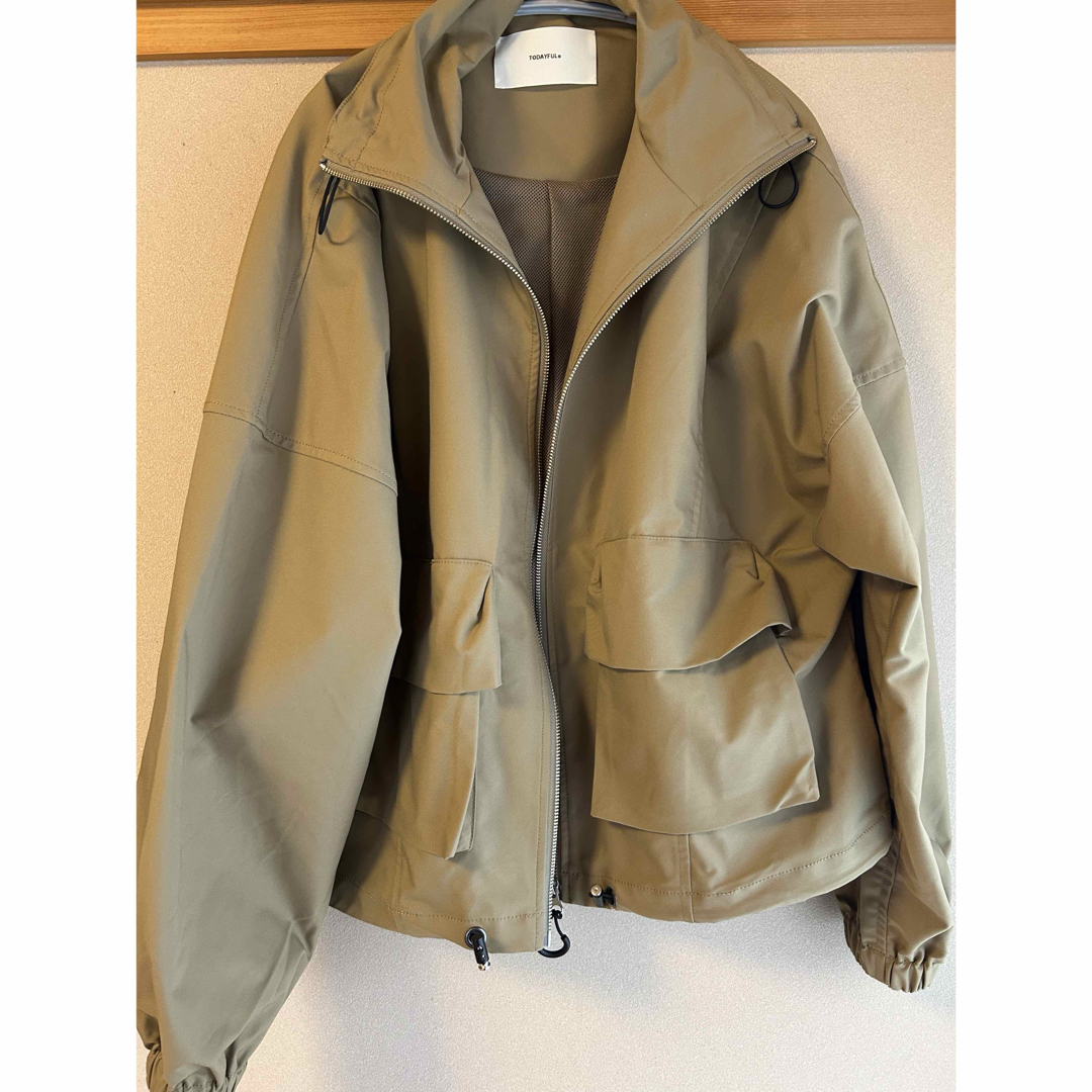 TODAYFUL - トゥデイフル Nylon Zip Blouson ナイロンジップ TODAYFUL - トゥデイフル Nylon Zip Blouson ナイロンジップ