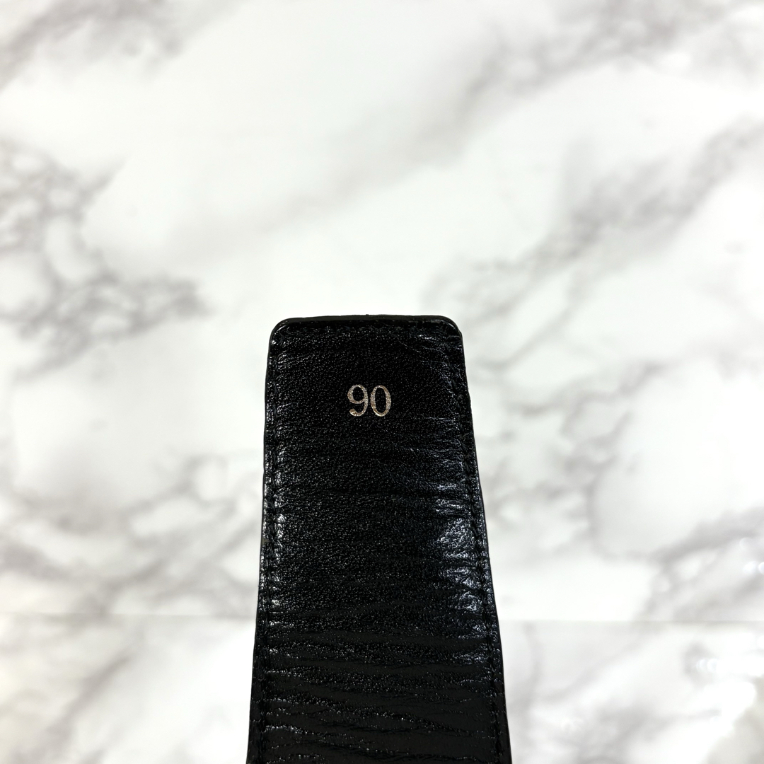 CELINE - 美品 CELINE セリーヌ 馬車金具 型押し レザー ベルト CELINE - 美品 CELINE セリーヌ 馬車金具 型押し レザー ベルト