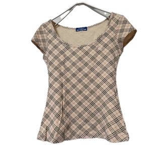 BURBERRY BLUE LABEL(カットソー(半袖/袖なし))のフリマ BURBERRY BLUE LABEL(カットソー(半袖/袖なし))のフリマ