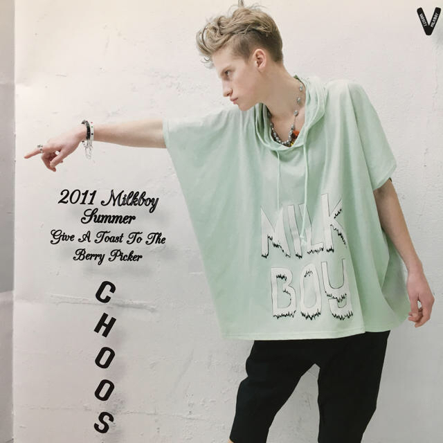 MILKBOY(ミルクボーイ)のMILKBOY ビッグTシャツ メンズのトップス(Tシャツ/カットソー(半袖/袖なし))の商品写真