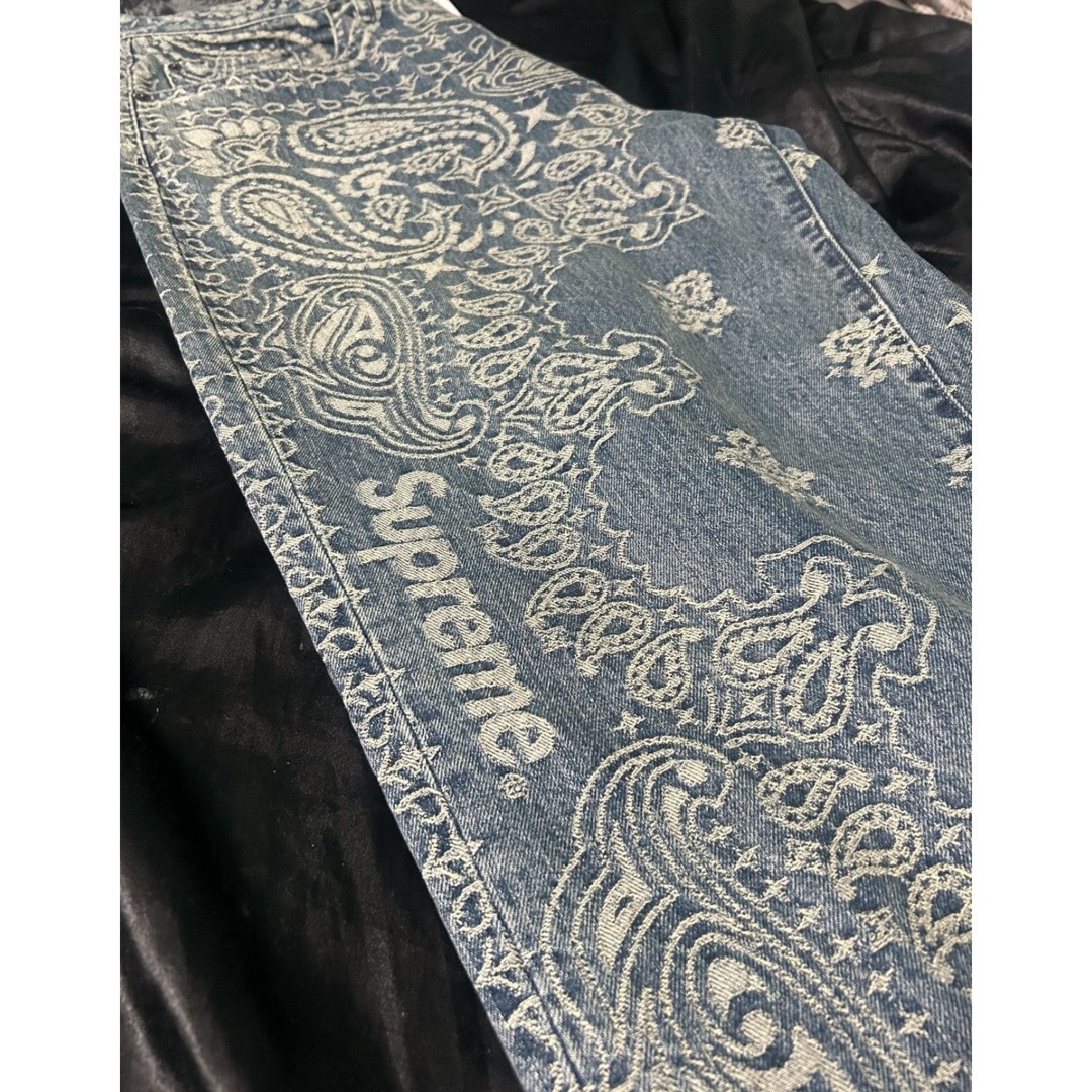 Supreme - Supreme Bandana Jacquard Baggy Jean 38の通販 by Supreme - Supreme Bandana Jacquard Baggy Jean 38の通販 by