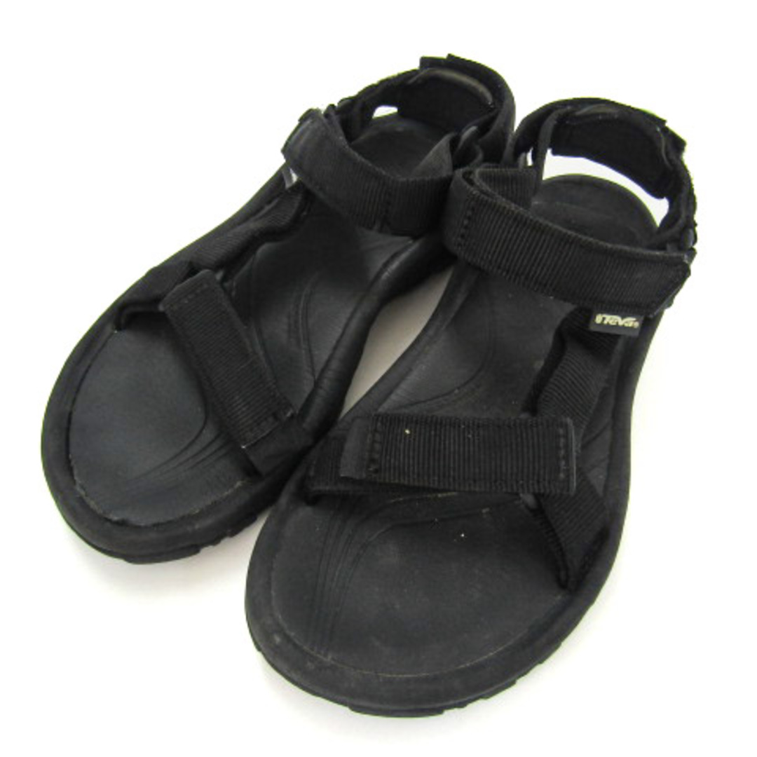 Teva - テバ スポーツサンダル スポサン 靴 黒 レディース 22 Teva - テバ スポーツサンダル スポサン 靴 黒 レディース 22