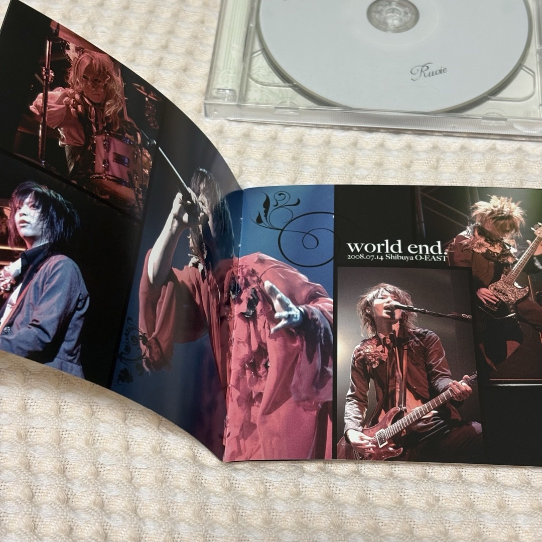 ruvie world end. 2008.07.14 ライブDVDの通販 by 断捨離中|ラクマ ruvie world end. 2008.07.14 ライブDVDの通販 by 断捨離中|ラクマ