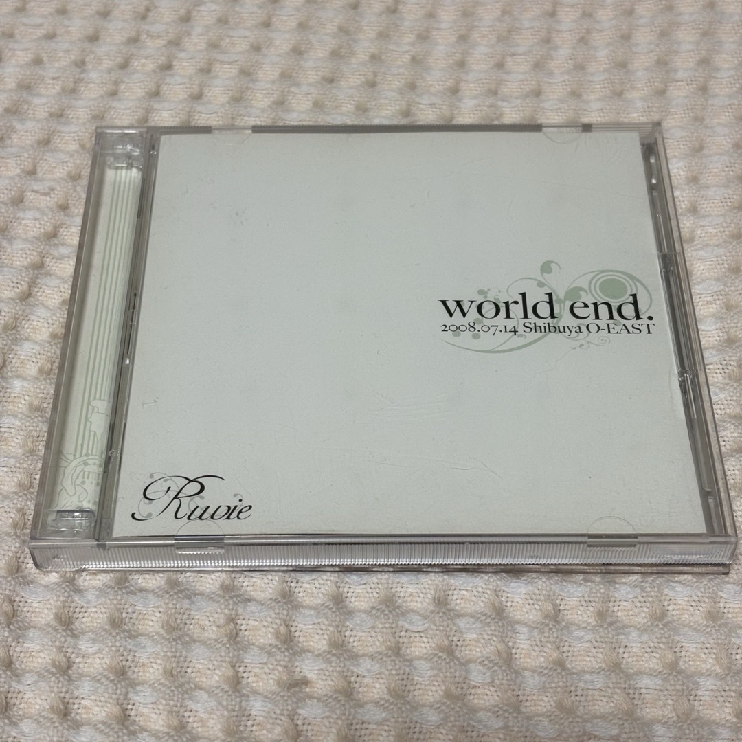 ruvie world end. 2008.07.14 ライブDVDの通販 by 断捨離中|ラクマ ruvie world end. 2008.07.14 ライブDVDの通販 by 断捨離中|ラクマ