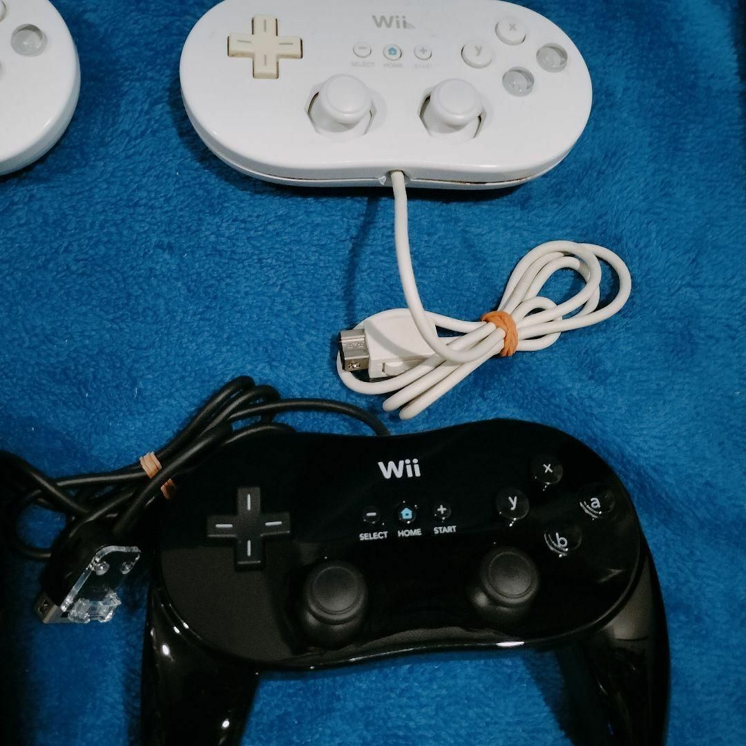 Wii - Wii クラシックコントローラーpro黒とクラシック Wii - Wii クラシックコントローラーpro黒とクラシック