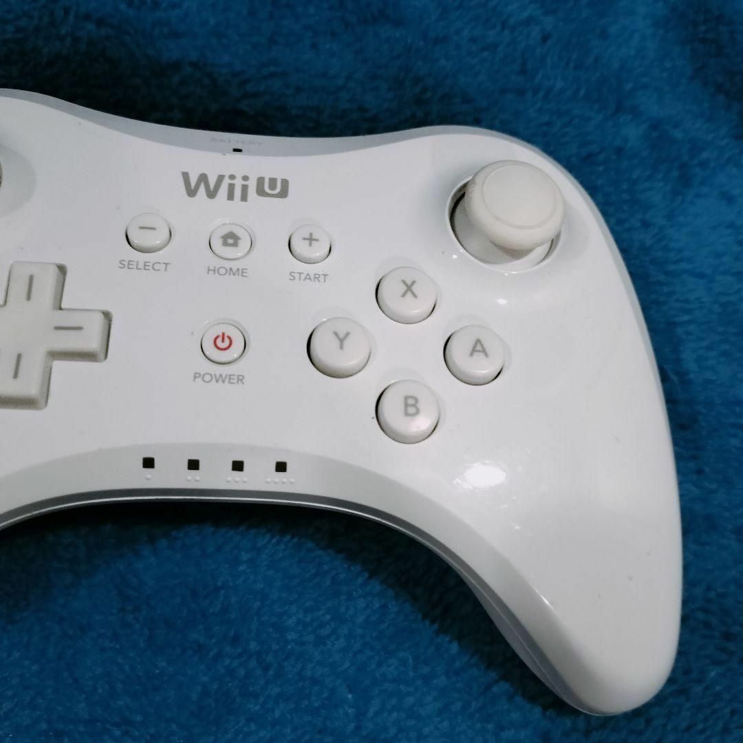 Wii U - 純正Wii U proコントローラー ホワイト プロコン Wii U - 純正Wii U proコントローラー ホワイト プロコン