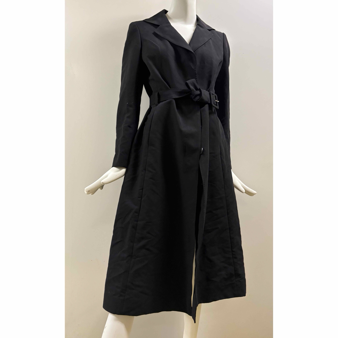 JUNKO SHIMADA - ジュンコシマダ コート黒 サイズ3(XL) ベルト JUNKO SHIMADA - ジュンコシマダ コート黒 サイズ3(XL) ベルト