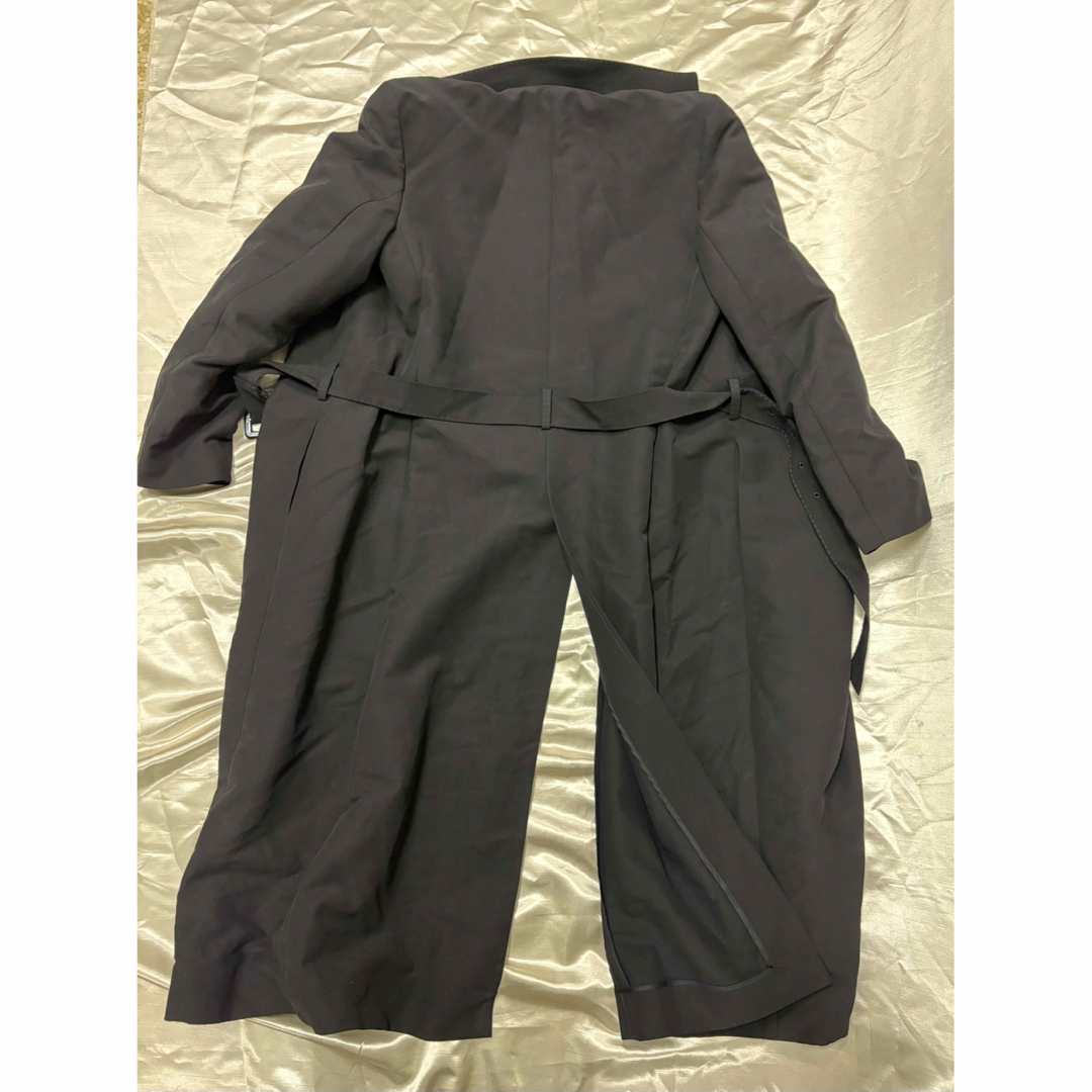 JUNKO SHIMADA - ジュンコシマダ コート黒 サイズ3(XL) ベルト JUNKO SHIMADA - ジュンコシマダ コート黒 サイズ3(XL) ベルト