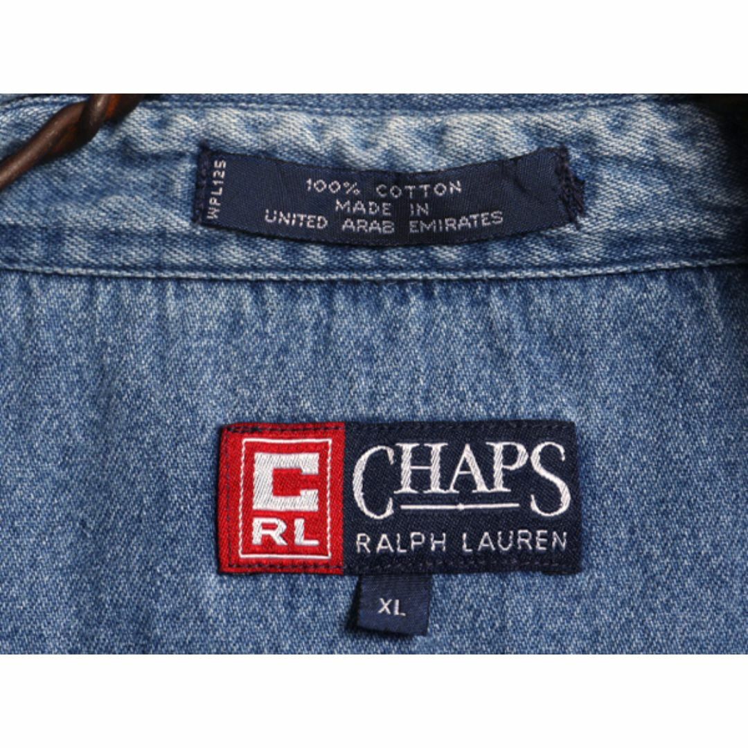 Ralph Lauren - 90s チャップス ラルフローレン 長袖 ボタン Ralph Lauren - 90s チャップス ラルフローレン 長袖 ボタン
