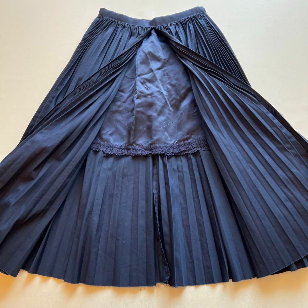sacai - 美品☆サカイ プリーツスカート サイドスリット ラップ sacai - 美品☆サカイ プリーツスカート サイドスリット ラップ