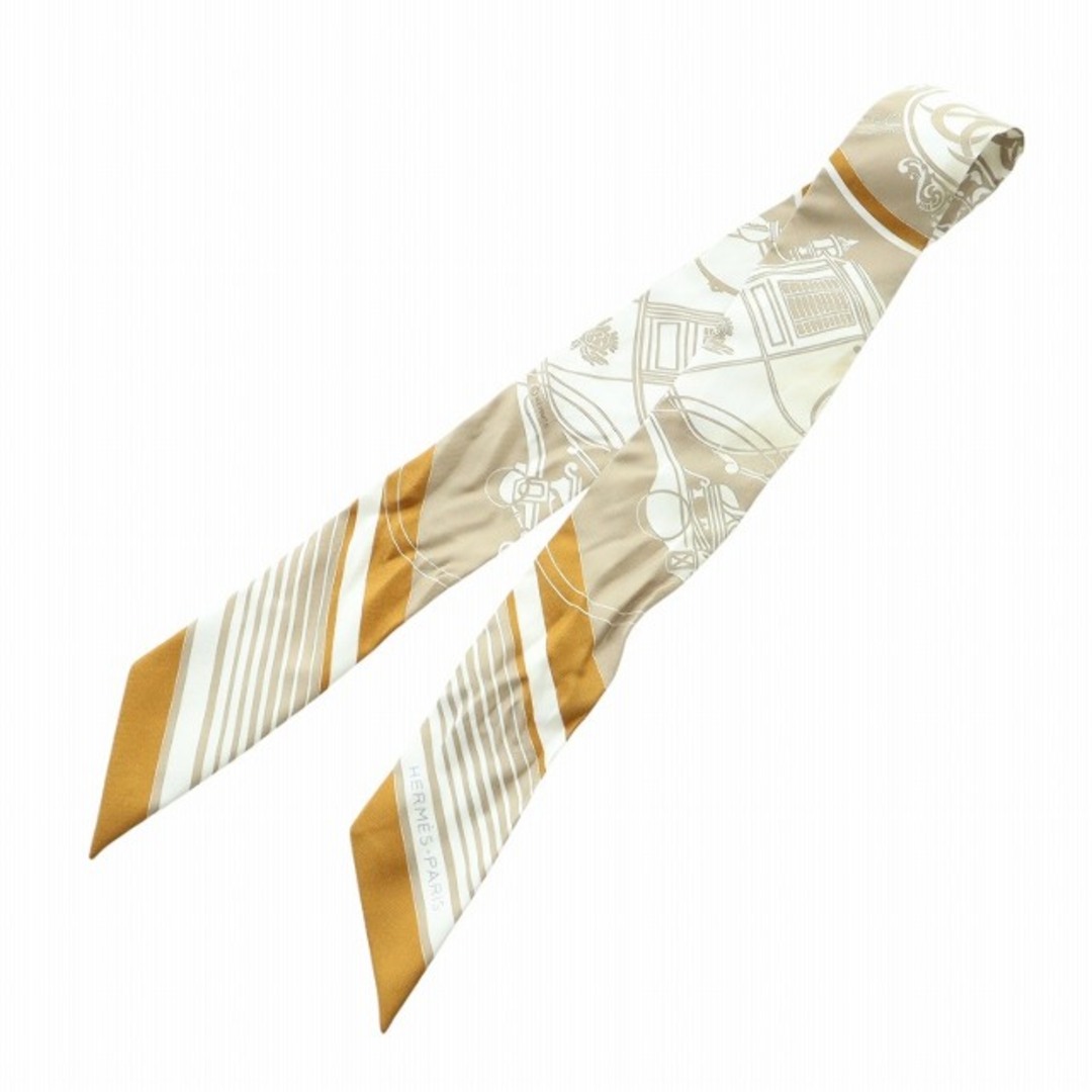 HERMES - エルメス ツイリー エクスリブリス スカーフ ストール HERMES - エルメス ツイリー エクスリブリス スカーフ ストール