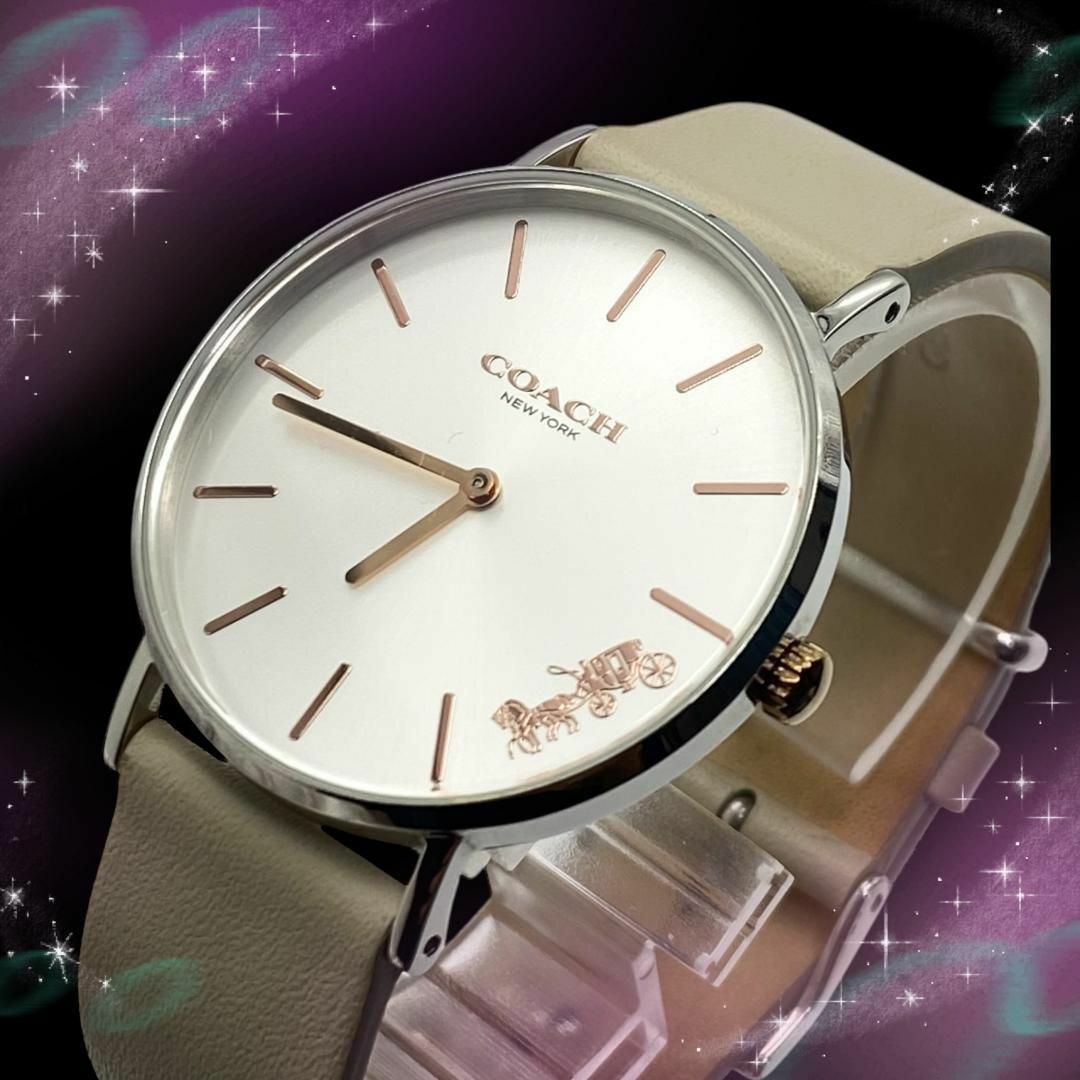COACH - 《稼働品》コーチ レディース腕時計 ホースアンド COACH - 《稼働品》コーチ レディース腕時計 ホースアンド