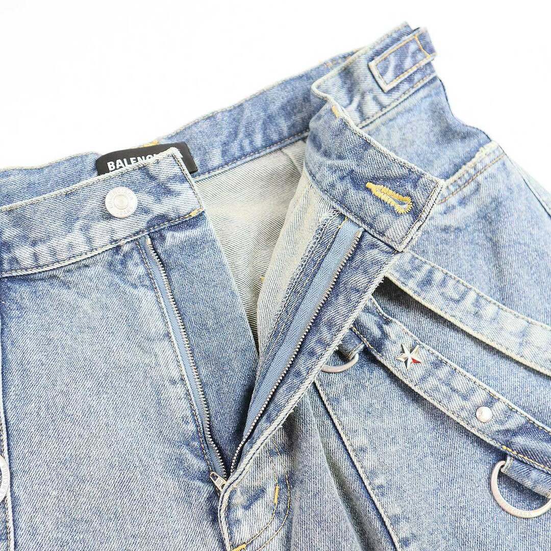 BALENCIAGA - BALENCIAGA バレンシアガ 22SS Raver Baggy Pants BALENCIAGA - BALENCIAGA バレンシアガ 22SS Raver Baggy Pants
