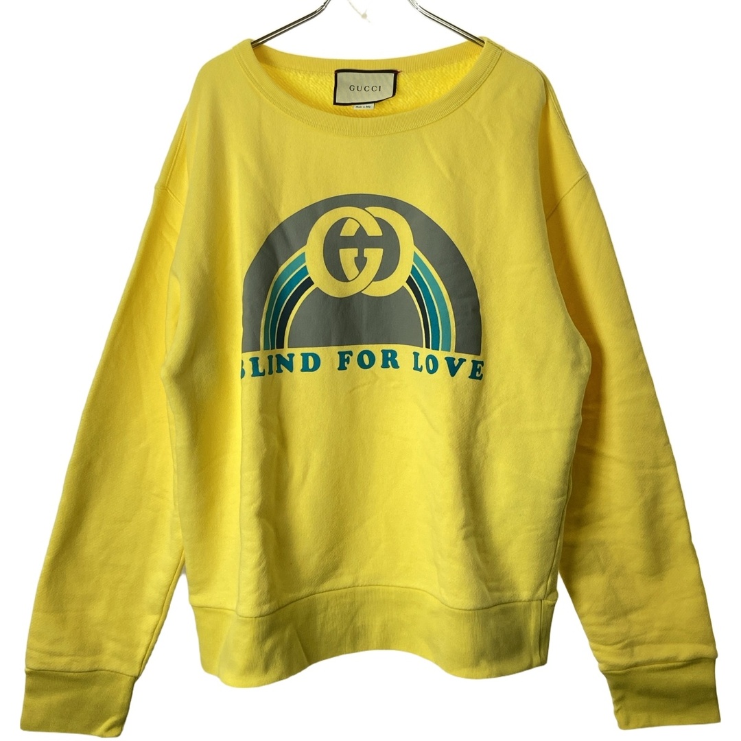 GUCCI - GUCCI グッチ 18AW BLIND FOR LOVE スウェット GUCCI - GUCCI グッチ 18AW BLIND FOR LOVE スウェット