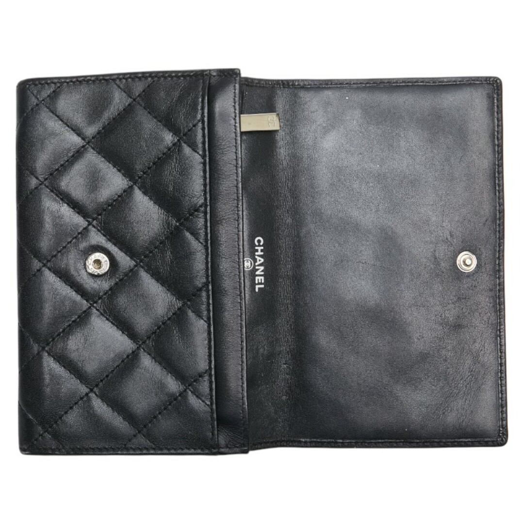 CHANEL - シャネル カンボンライン ココマーク 二つ折り財布 CHANEL - シャネル カンボンライン ココマーク 二つ折り財布