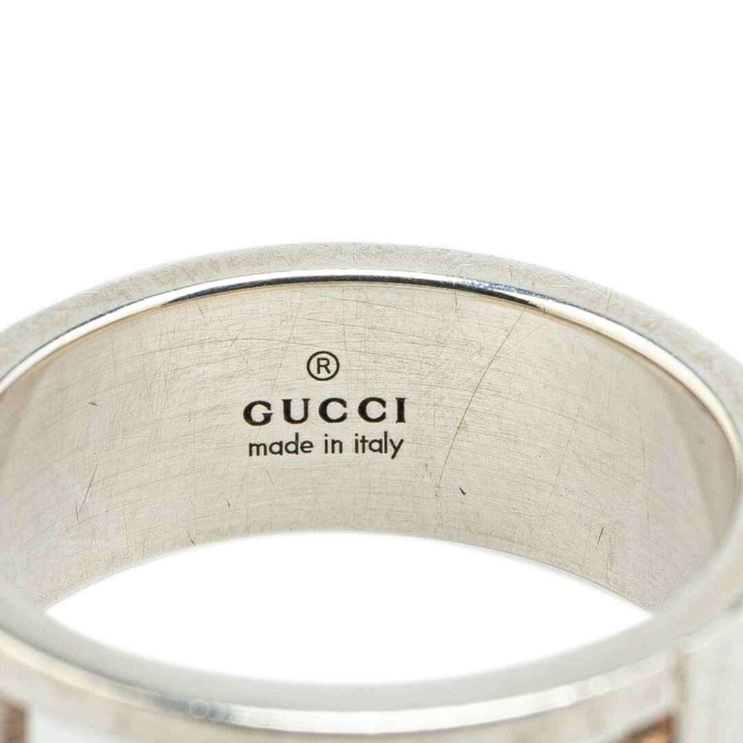 GUCCI - グッチ ブランデッドG リング 指輪 SV925 シルバー GUCCI - グッチ ブランデッドG リング 指輪 SV925 シルバー