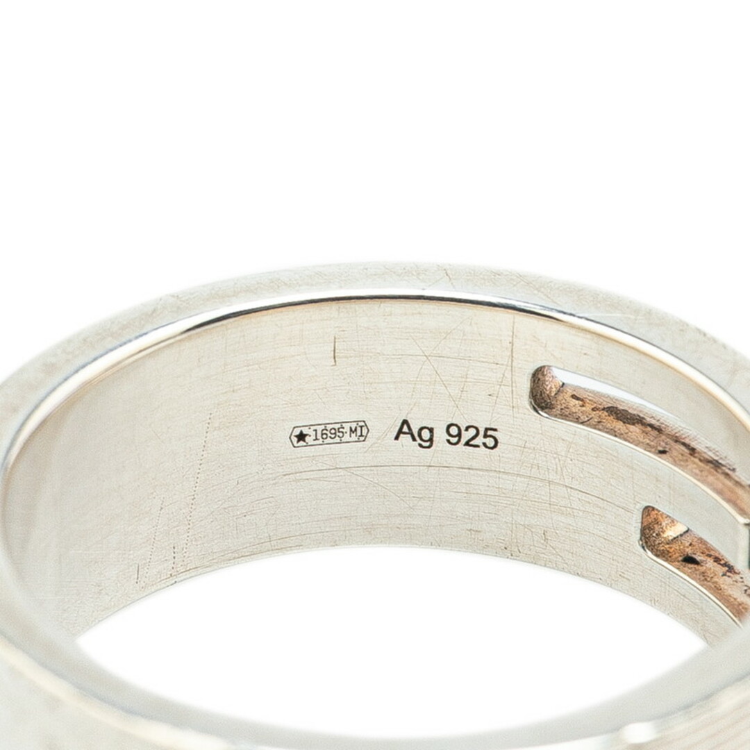 GUCCI - グッチ ブランデッドG リング 指輪 SV925 シルバー GUCCI - グッチ ブランデッドG リング 指輪 SV925 シルバー