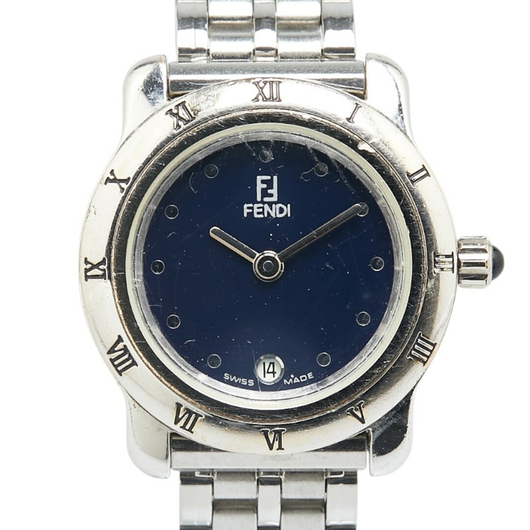 FENDI - フェンディ 腕時計 860L クオーツ ブラック文字盤 FENDI - フェンディ 腕時計 860L クオーツ ブラック文字盤