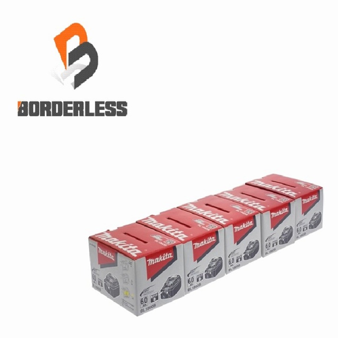 Makita - ☆未使用品5個セット☆makita マキタ 18V 6.0Ah 純正 Makita - ☆未使用品5個セット☆makita マキタ 18V 6.0Ah 純正