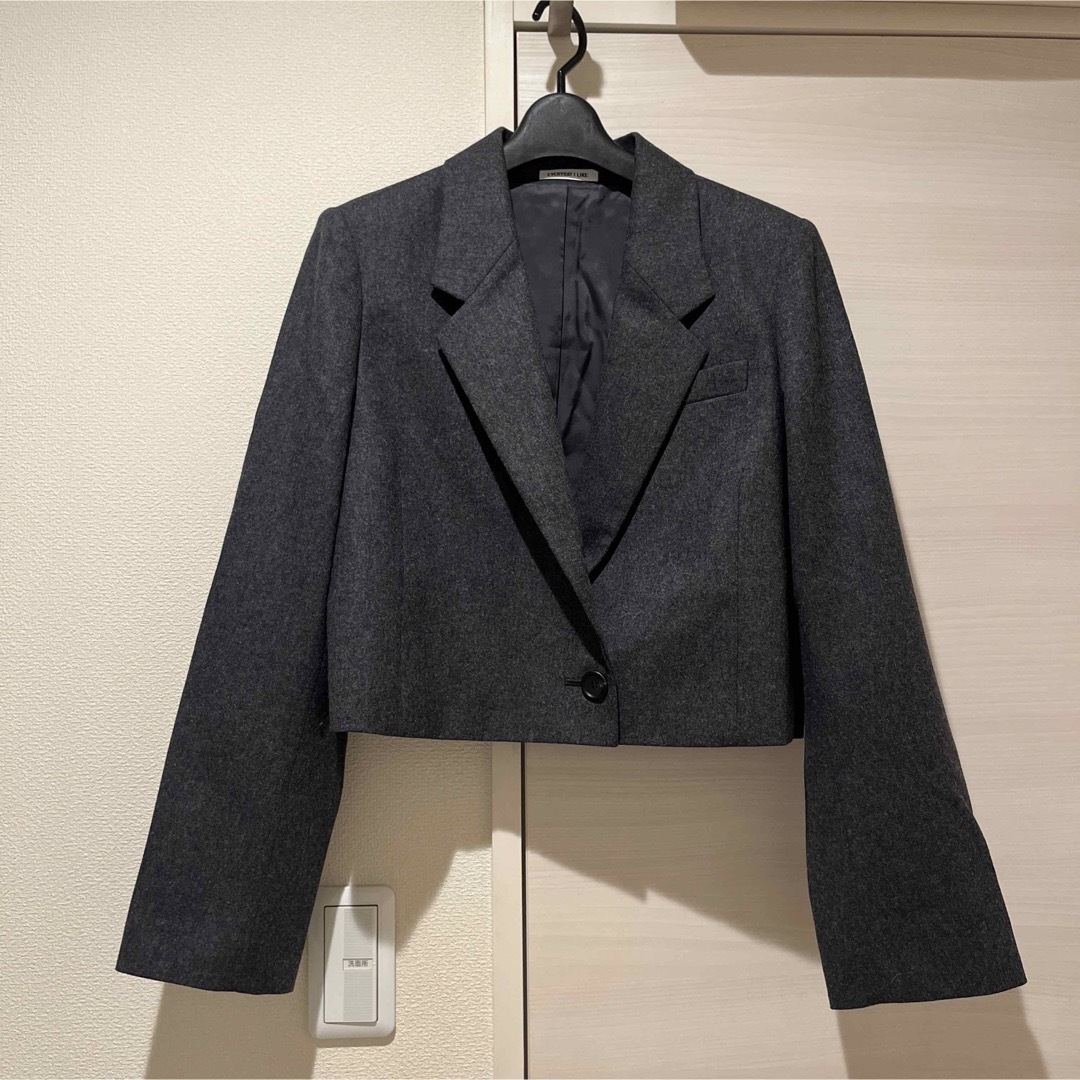 DEUXIEME CLASSE - 美品 Deuxieme Classe Cropped ジャケットの DEUXIEME CLASSE - 美品 Deuxieme Classe Cropped ジャケットの