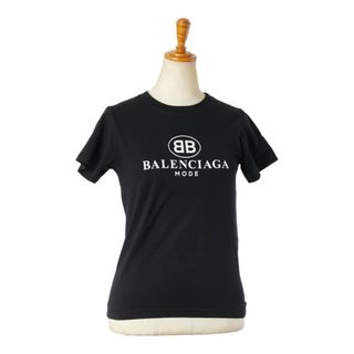 BALENCIAGA - 美品 バレンシアガ BBロゴ Tシャツ サイズ:XS BALENCIAGA - 美品 バレンシアガ BBロゴ Tシャツ サイズ:XS