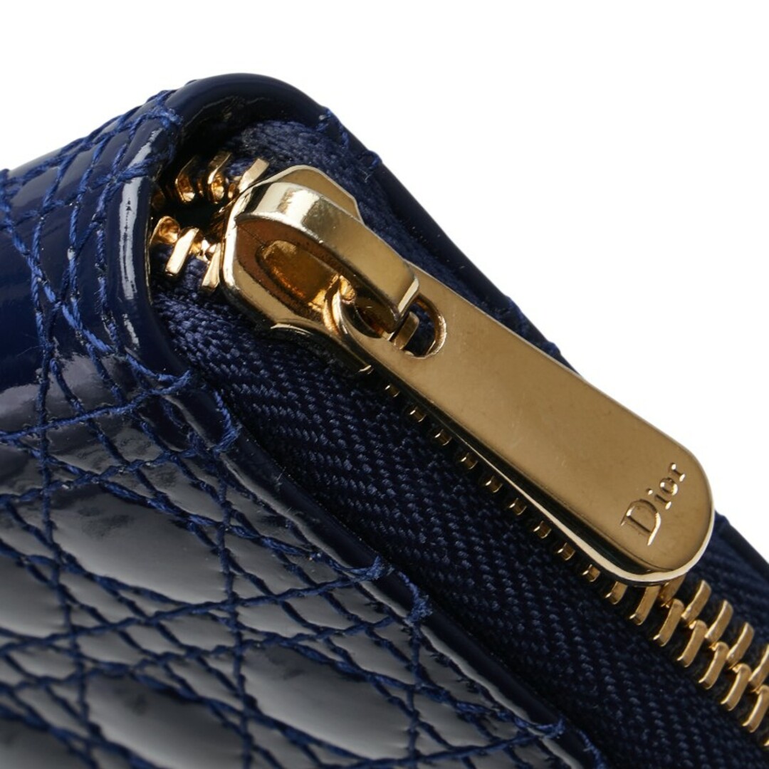 Dior - ディオール カナージュ コインケース 小銭入れ エナメル Dior - ディオール カナージュ コインケース 小銭入れ エナメル