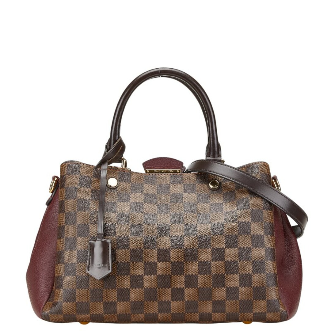 LOUIS VUITTON - ルイ ヴィトン ダミエ ブリタニー ハンドバッグ LOUIS VUITTON - ルイ ヴィトン ダミエ ブリタニー ハンドバッグ