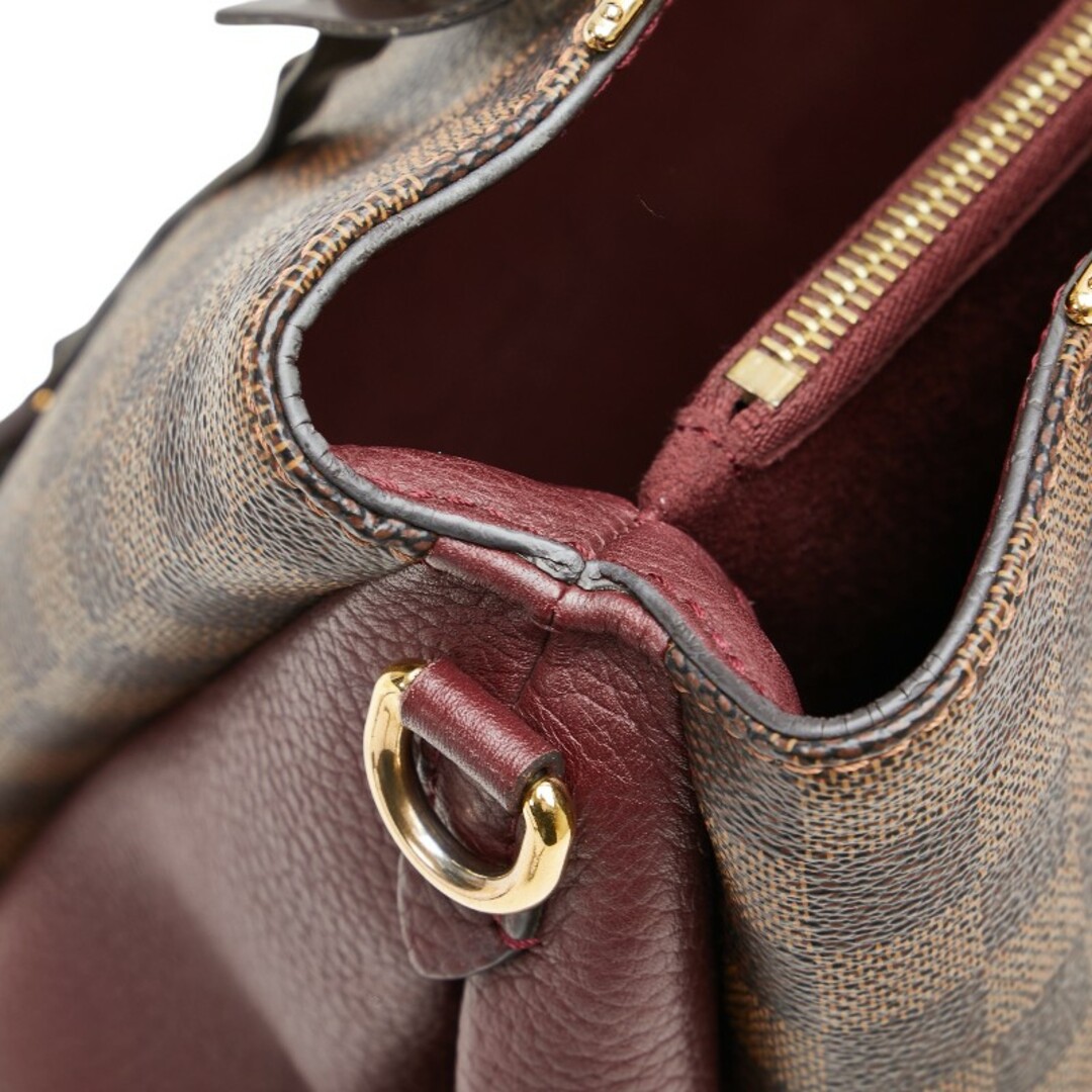 LOUIS VUITTON - ルイ ヴィトン ダミエ ブリタニー ハンドバッグ LOUIS VUITTON - ルイ ヴィトン ダミエ ブリタニー ハンドバッグ