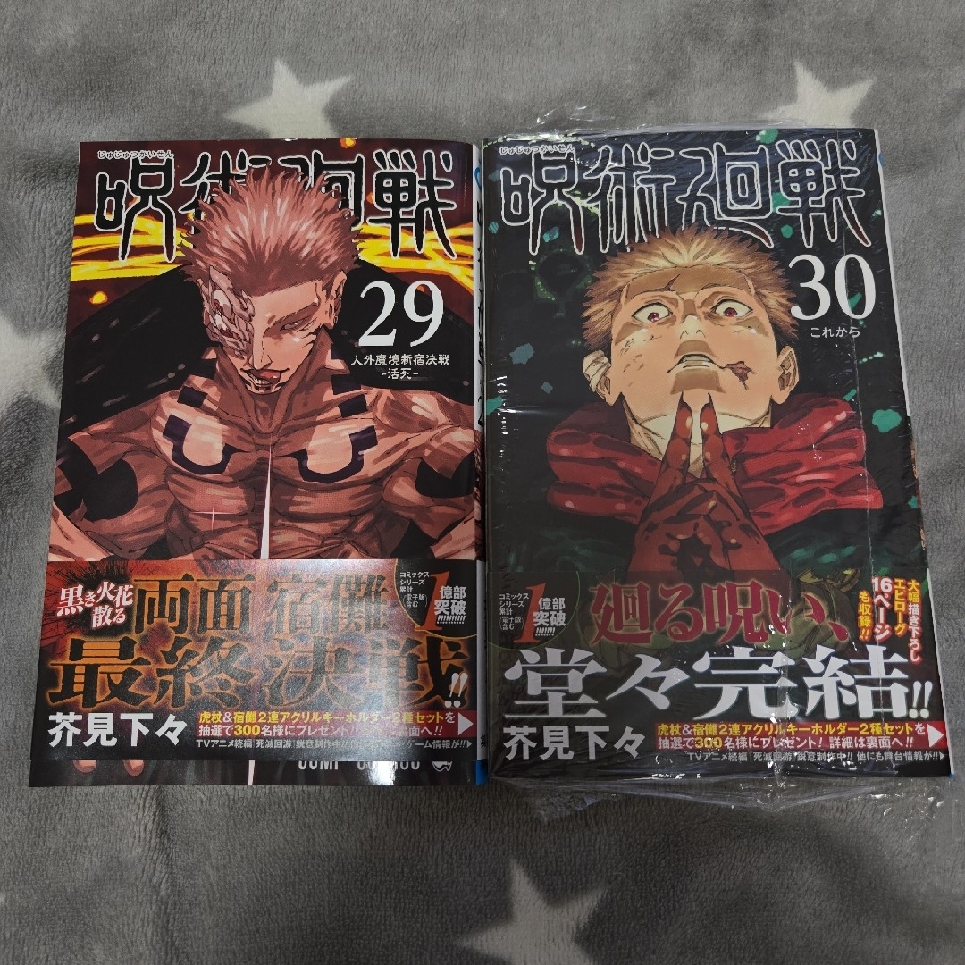 呪術廻戦 - 呪術廻戦 29巻、30巻 初版セットの通販 by さくまの 呪術廻戦 - 呪術廻戦 29巻、30巻 初版セットの通販 by さくまの