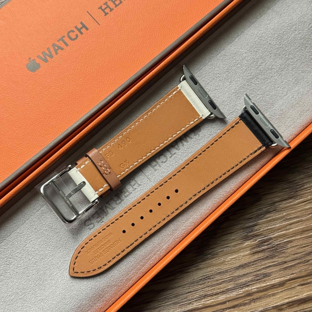 Apple - 2491 Apple Watch エルメス ホワイト ブラック ゴールド Apple - 2491 Apple Watch エルメス ホワイト ブラック ゴールド