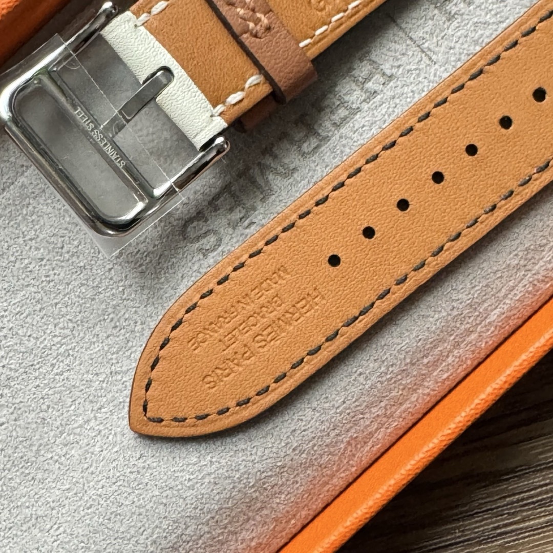 Apple - 2491 Apple Watch エルメス ホワイト ブラック ゴールド Apple - 2491 Apple Watch エルメス ホワイト ブラック ゴールド