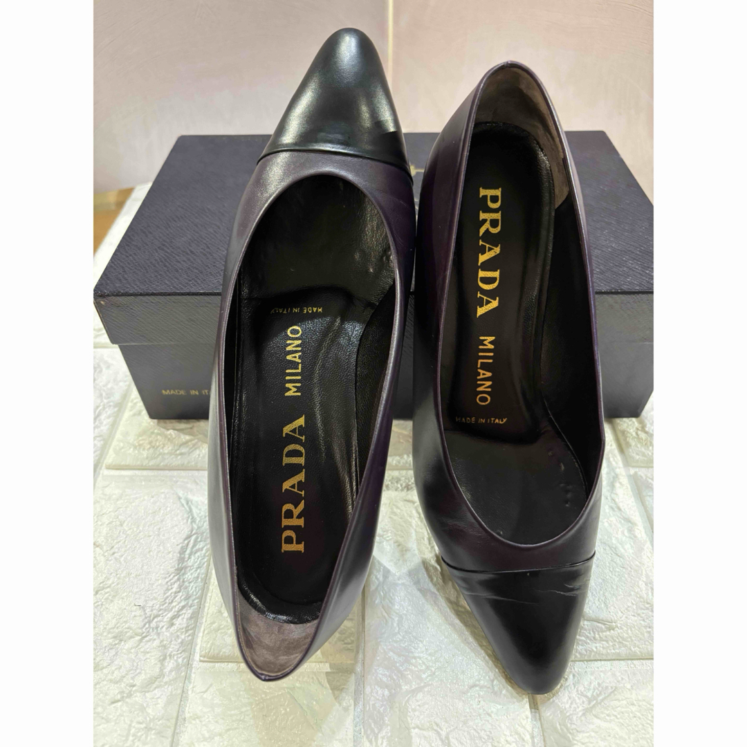 PRADA - #PRADA ポインテッドトゥ#ナッパレザーハイヒール PRADA - #PRADA ポインテッドトゥ#ナッパレザーハイヒール