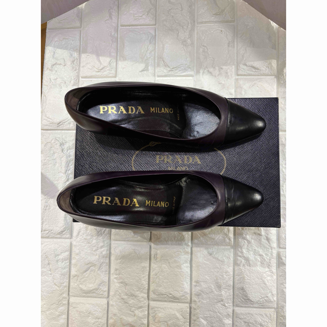 PRADA - #PRADA ポインテッドトゥ#ナッパレザーハイヒール PRADA - #PRADA ポインテッドトゥ#ナッパレザーハイヒール