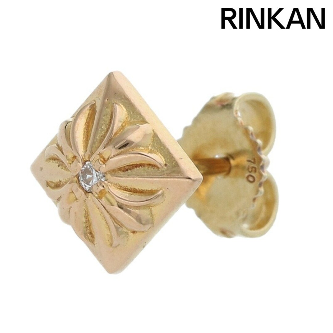 Chrome Hearts - クロムハーツ 22K STUD PYRAMID PLS DIA/22K Chrome Hearts - クロムハーツ 22K STUD PYRAMID PLS DIA/22K