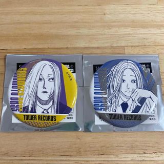 サカモトデイズ タワレコカフェ 複製原画展 缶バッジ 神々廻 2点 サカモトデイズ タワレコカフェ 複製原画展 缶バッジ 神々廻 2点