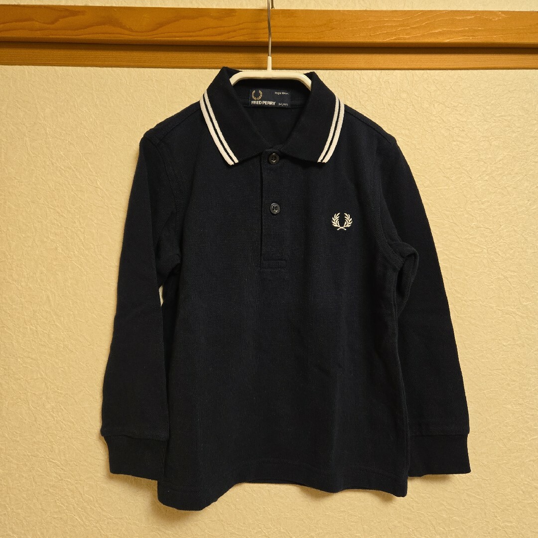 FRED PERRY - フレッドペリー 長袖 ポロシャツ FRED PERRY 黒 FRED PERRY - フレッドペリー 長袖 ポロシャツ FRED PERRY 黒