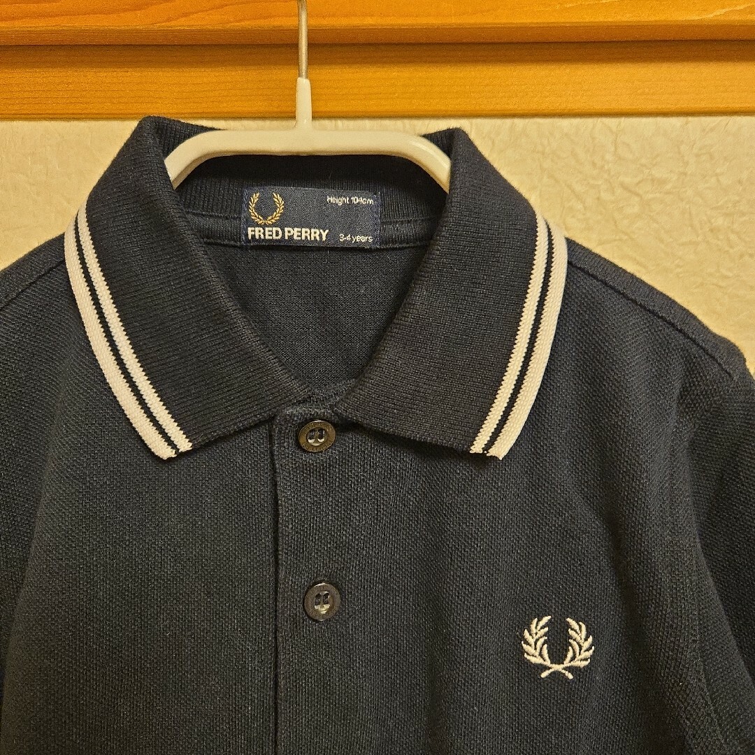 FRED PERRY - フレッドペリー 長袖 ポロシャツ FRED PERRY 黒 FRED PERRY - フレッドペリー 長袖 ポロシャツ FRED PERRY 黒