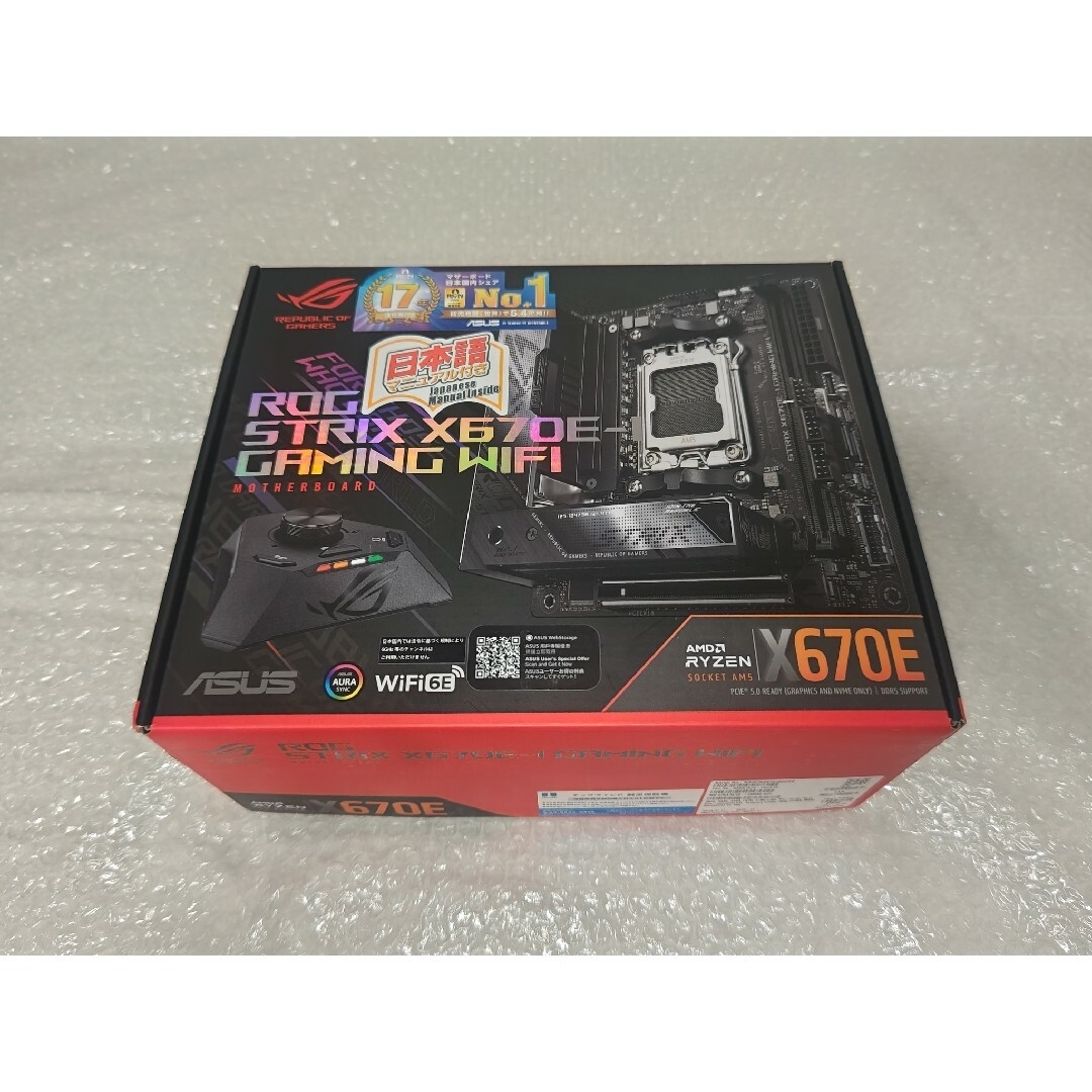 美品 ASUS ROG STRIX X670E-I GAMING 最新BIOSの通販 by TETU 美品 ASUS ROG STRIX X670E-I GAMING 最新BIOSの通販 by TETU