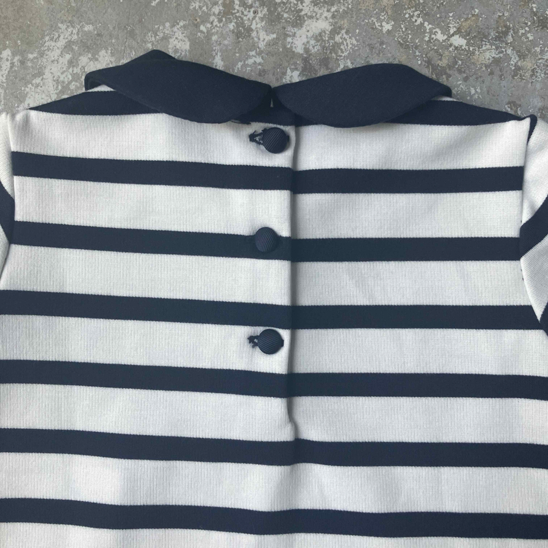 Ralph Lauren - 【美品】Ralph Lauren 80サイズ 丸襟ボーダー Ralph Lauren - 【美品】Ralph Lauren 80サイズ 丸襟ボーダー