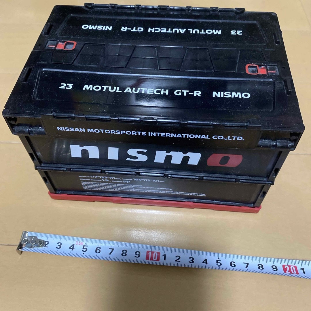 日産 - NISSAN ニッサン NISMO ニスモ コンテナBOX 1.5 GT-Rの通販 by 日産 - NISSAN ニッサン NISMO ニスモ コンテナBOX 1.5 GT-Rの通販 by