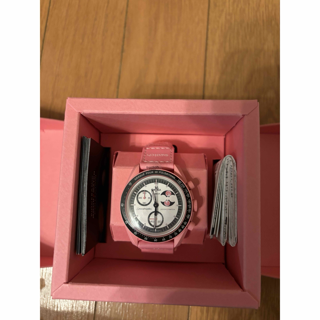 swatch - 『新品 未使用』SWATCH OMEGA ピンクムーンフェイズ swatch - 『新品 未使用』SWATCH OMEGA ピンクムーンフェイズ