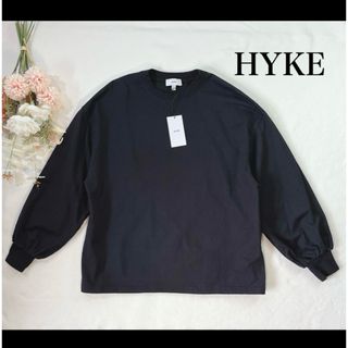 HYKE - 美品☆VERY掲載 ハイクTASLAN TWILL TOP プルオーバーの HYKE - 美品☆VERY掲載 ハイクTASLAN TWILL TOP プルオーバーの