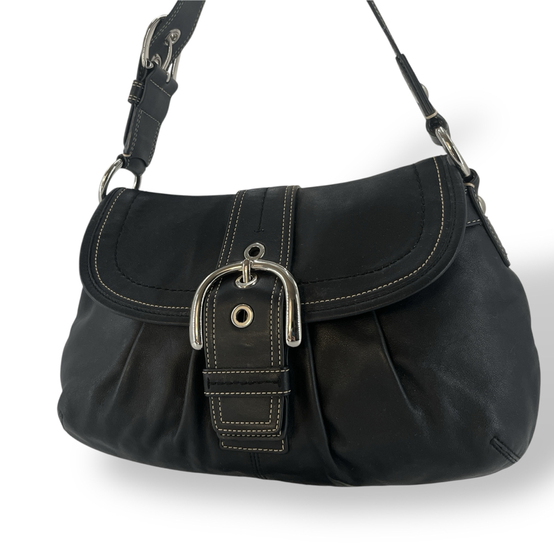 COACH - コーチ ソーホー ワンショルダーバッグ ハンドバッグ 黒 COACH - コーチ ソーホー ワンショルダーバッグ ハンドバッグ 黒