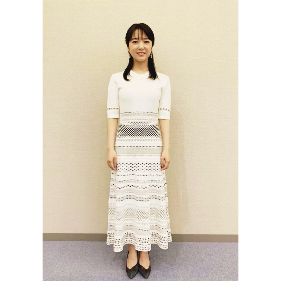 DOUBLE STANDARD CLOTHING - 上白石萌着用 CORCOVADO ジャガード DOUBLE STANDARD CLOTHING - 上白石萌着用 CORCOVADO ジャガード