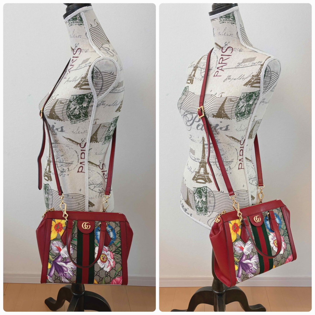 GUCCI - GUCCI/グッチ/オフディア/フローラ/GG/ショルダーバッグ GUCCI - GUCCI/グッチ/オフディア/フローラ/GG/ショルダーバッグ