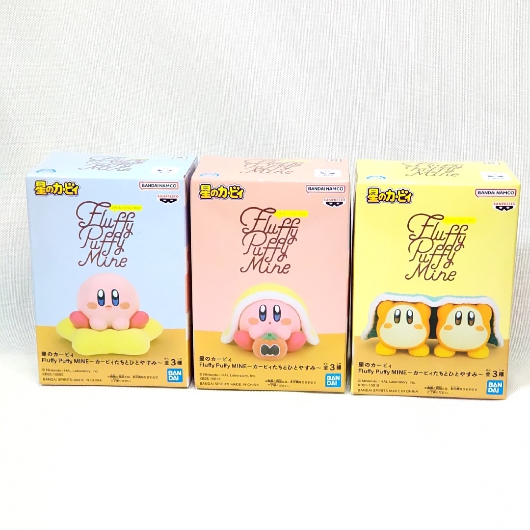 BANPRESTO - 星のカービィ Fluffy Puffy Mine カービィたちと BANPRESTO - 星のカービィ Fluffy Puffy Mine カービィたちと