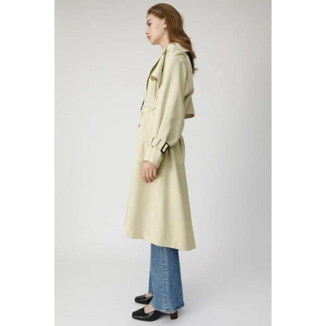 moussy - moussy OVER SILHOUETTE トレンチコートBEGの通販 by moussy - moussy OVER SILHOUETTE トレンチコートBEGの通販 by