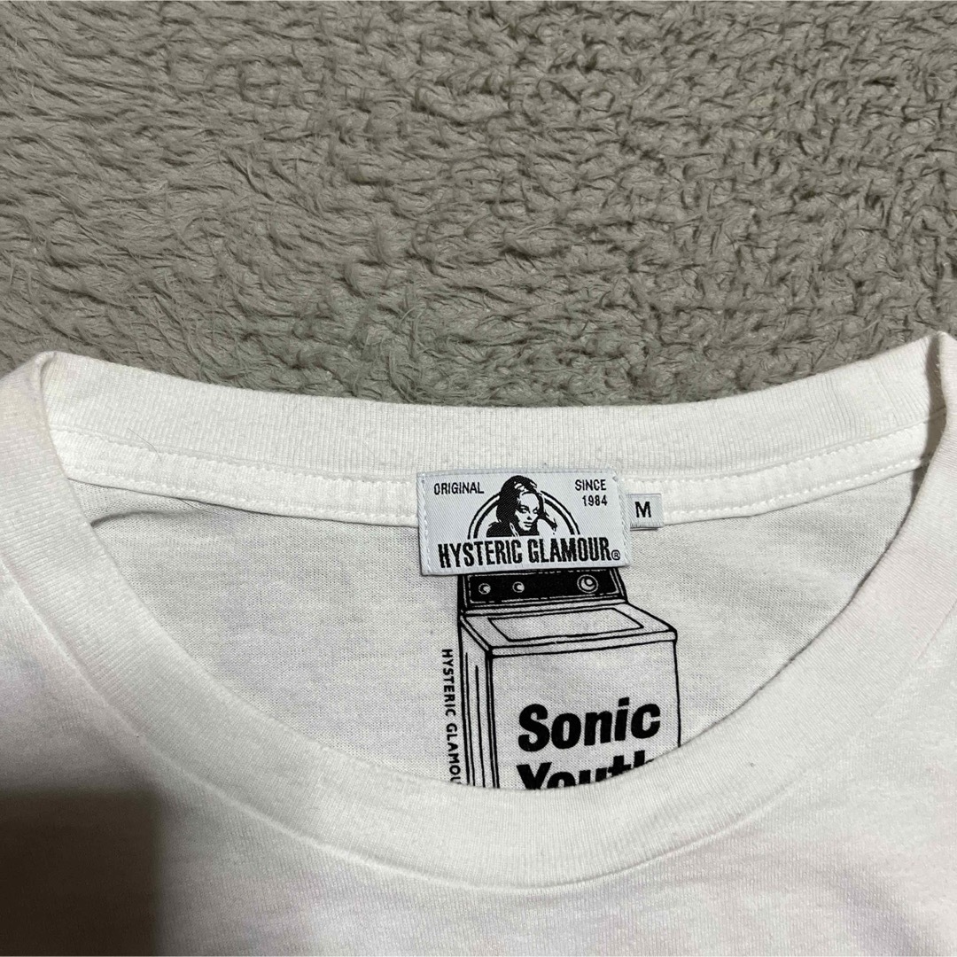 HYSTERIC GLAMOUR - HYSTERIC GLAMOUR SONIC YOUTH tシャツ M HYSTERIC GLAMOUR - HYSTERIC GLAMOUR SONIC YOUTH tシャツ M