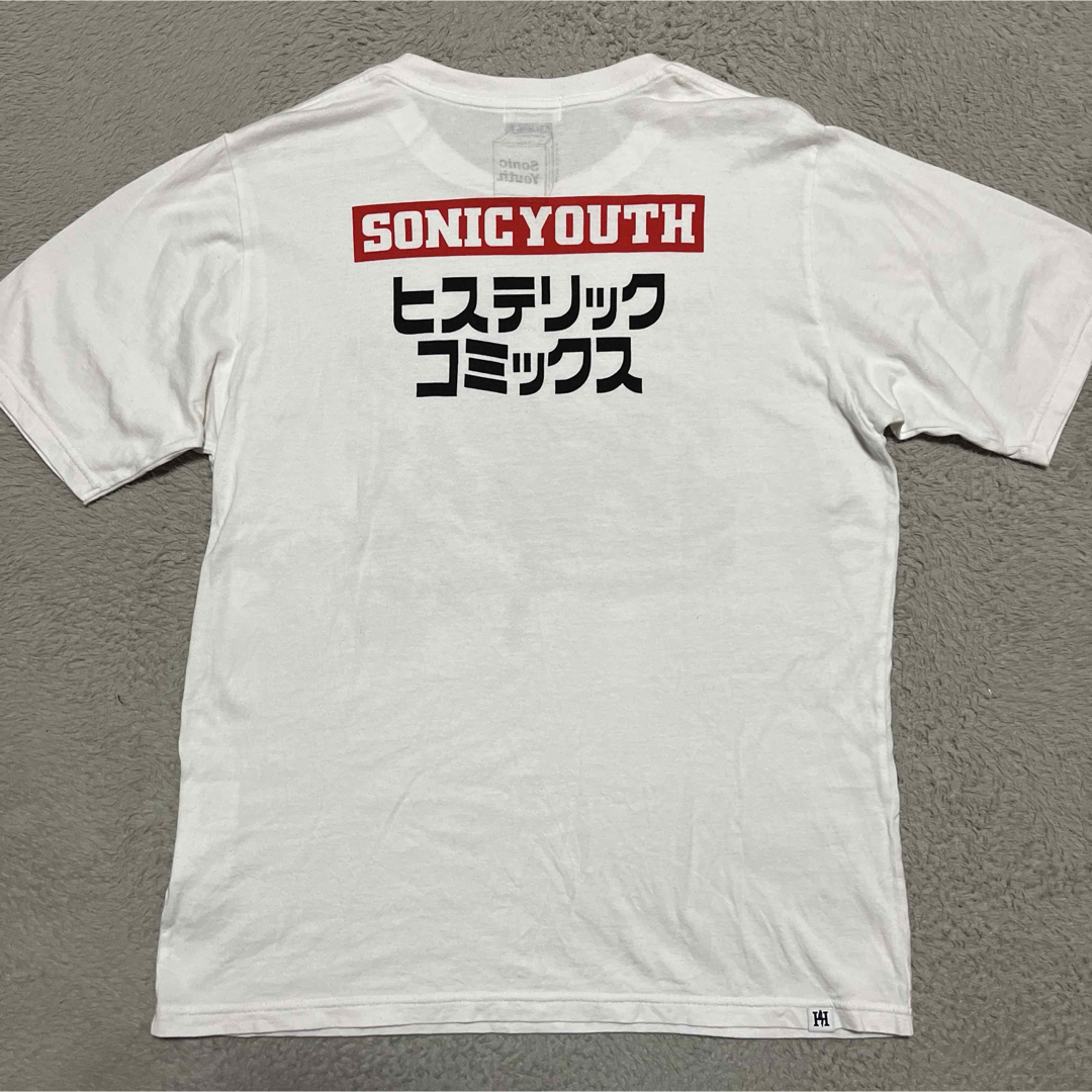 HYSTERIC GLAMOUR - HYSTERIC GLAMOUR SONIC YOUTH tシャツ M HYSTERIC GLAMOUR - HYSTERIC GLAMOUR SONIC YOUTH tシャツ M