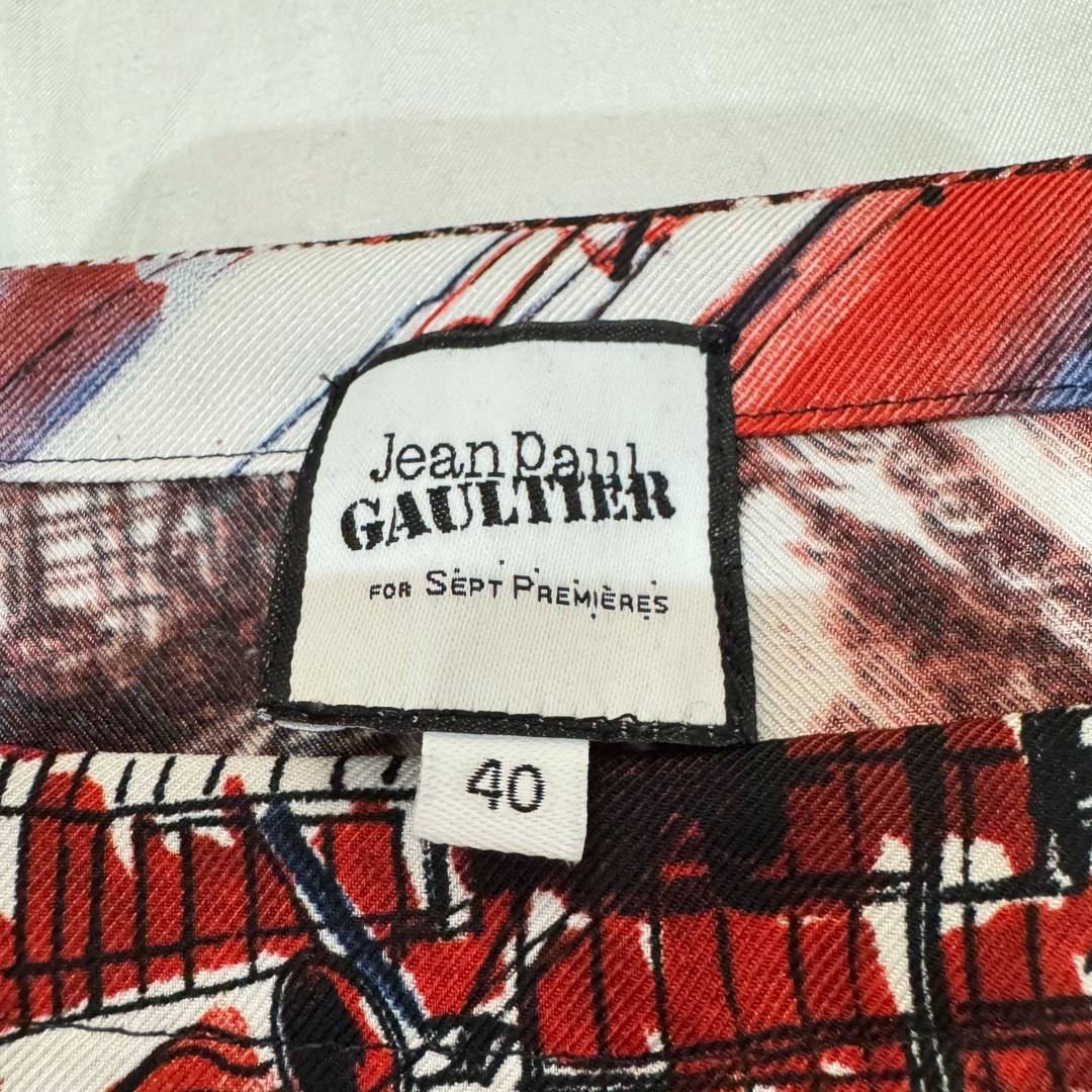 Jean-Paul GAULTIER - 極美品 ジャンポールゴルチェ プリント 総 Jean-Paul GAULTIER - 極美品 ジャンポールゴルチェ プリント 総